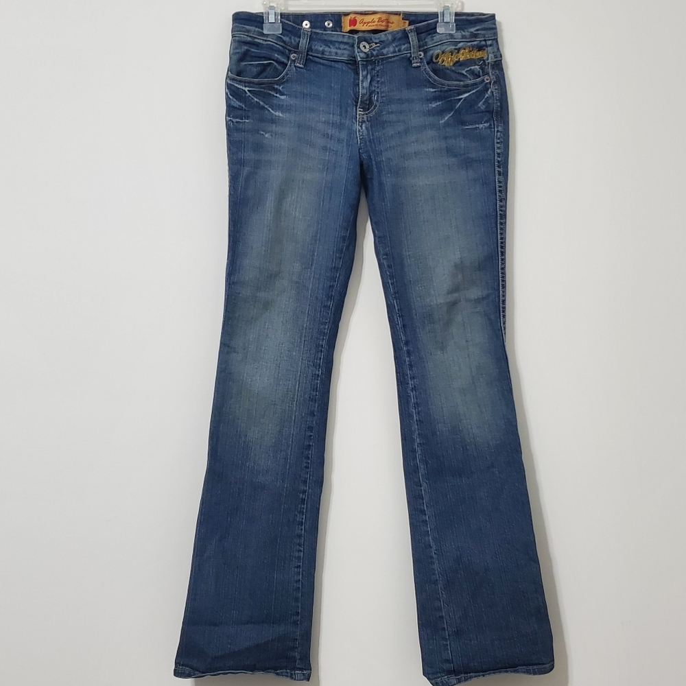 Apple Bottoms Vintage Slim Bootcut Jeans Womens 7/8